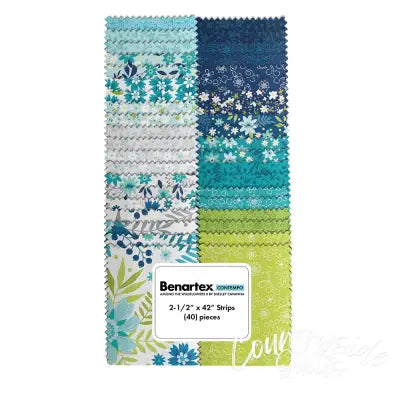 Among the Wildflowers II 2-1/2in Strips, 40pcs/bundle