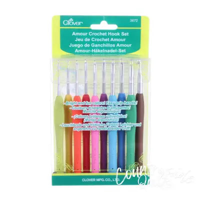 Amour Crochet Hook Set 10pc