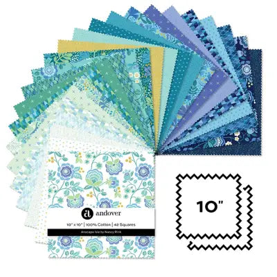 Anacapa Isle - 10 Inch Square - 42 Cuts Each