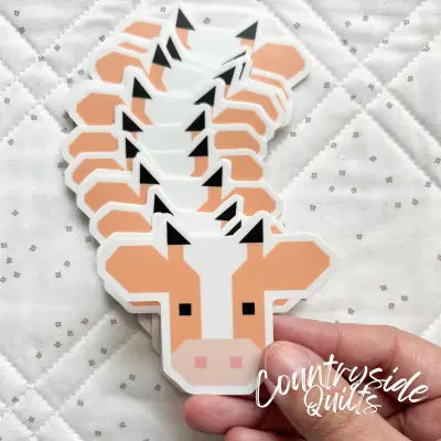 Annabelle - Orange Stickers 6pk