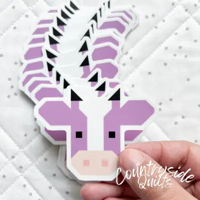 Annabelle - Purple Stickers 6pk