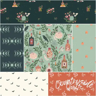 The Apothecary 1 Yard Bundle Mint, 6pcs