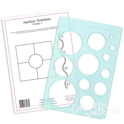 Applique Circles Template Sheet
