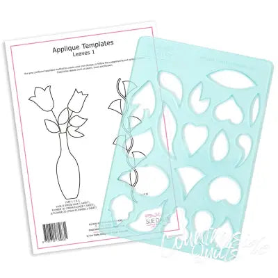 Applique Leaves Template Sheet
