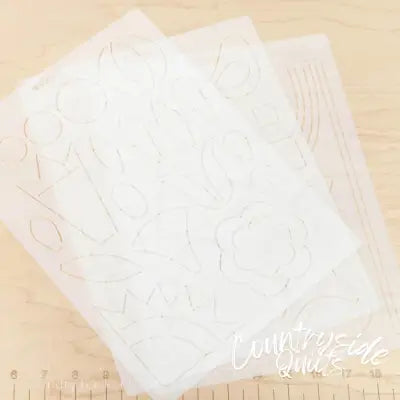 Applique Silhouettes Stencil Set