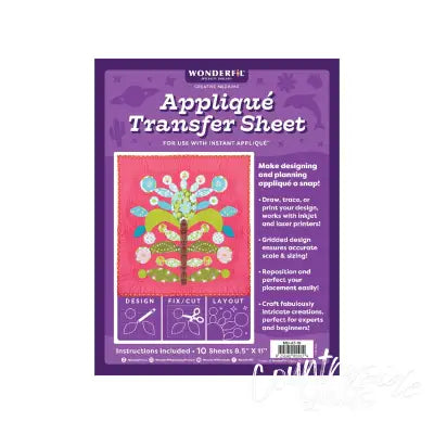 Applique Transfer Sheet 10pk
