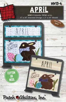April Calendar Series Block of the Month