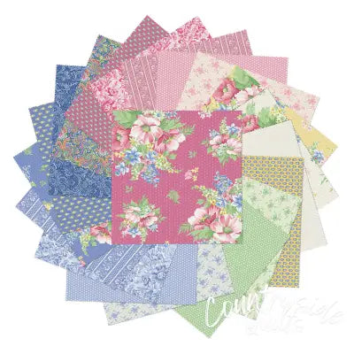 April's Garden 10in Squares, 42pcs/bundle