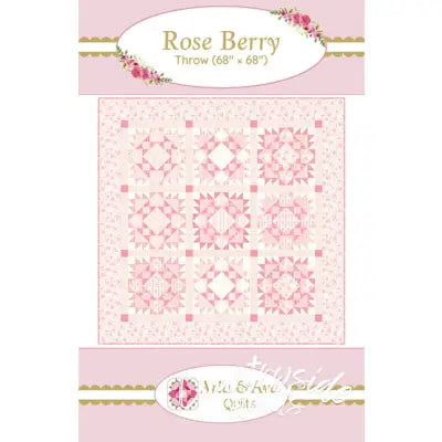 Aria & Ava Quilts Rose Berry Quilt Pattern