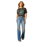 Ariat Women's Barrel Beauty Shortsleeve Shirt