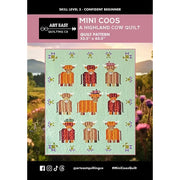 Art East Quilting Co - Mini Coos - a Highland Cow Quilt