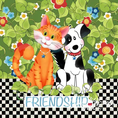 Art Panel 6in C&D Friend