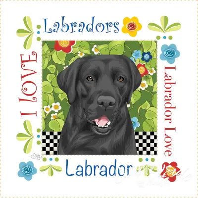 Art Panel 6in Labrador