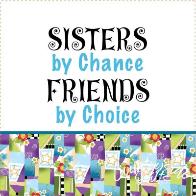 Art Panel 6in Sisters Chance