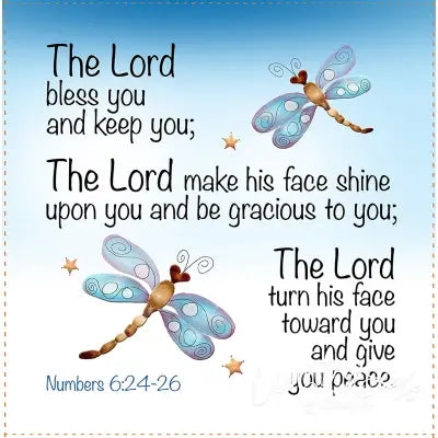 Art Panel - Lord Bless 6in x 6in