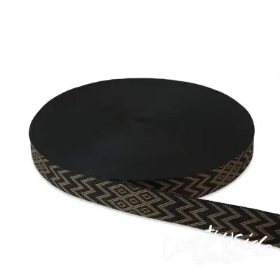 Artisan Black Brown Webbing 1-1/2in x 50 yd