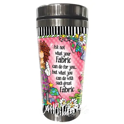 Ask Not Stainless Steel Tumbler