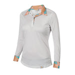 Aubrion Girl's Equestrian Style Long Sleeve Show Shirt