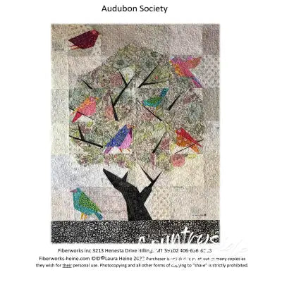 Audubons Society Quilt Pattern by Laura Heine