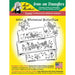 Iron-on transfer pattern of Aunt Martha’s whimsical butterflies and floral designs
