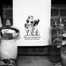 White mug with vintage-style illustration for Aunt Martha’s Dirty Laundry gravy tea
