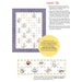 Quilt pattern of playful teddy bears with decorative border in Aunt Martha’s Quilting fabric