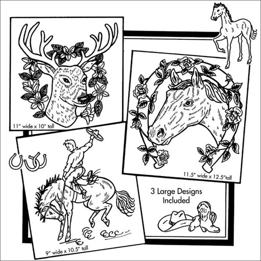 Aunt Martha’s® #3287 Horses and Deer Holiday Religious