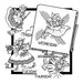 Aunt Martha’s® 3597 Dutch Girl Tea Towels Days of the Week