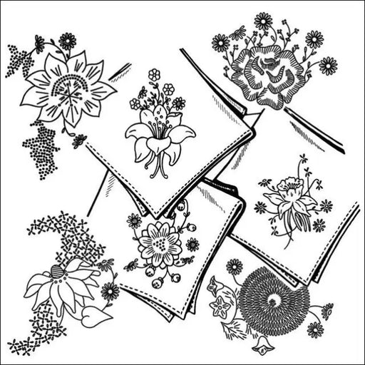 Aunt Martha’s® #3605 Posies for Linens Tea