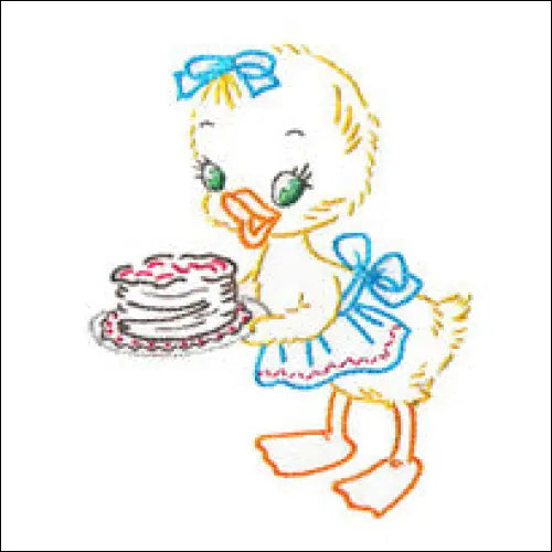 Aunt Martha’s® 3740 Ducky Ducks Days of the Week Tea Towels