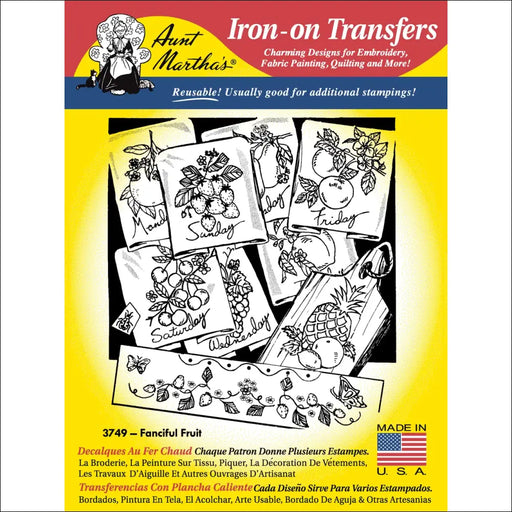 Aunt Martha’s® 3749 Fanciful Fruit Days of the Week Tea