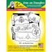 Aunt Marthas® iron-on transfers for decorative linens on countryside quilts
