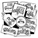 Vintage car illustrations for Aunt Marthas® #3772 antique cars countryside quilts project