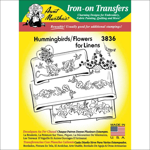 Aunt Martha’s® #3836 Hummingbirds & Flowers