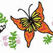 Aunt Martha’s® #3862 Pansies Butterflies & Child’s