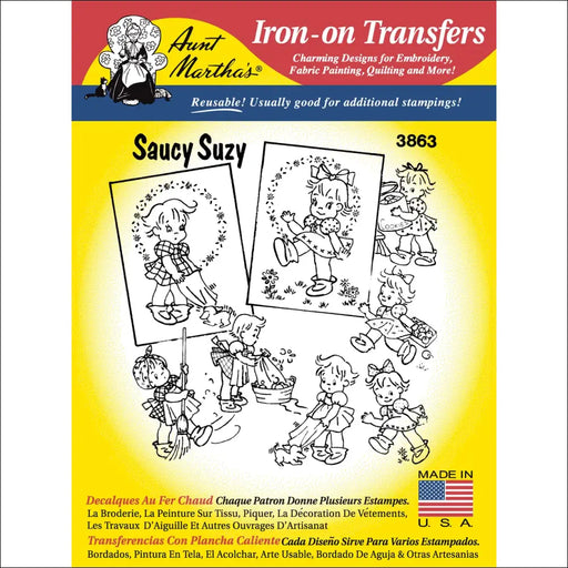 Aunt Martha’s® 3863 Saucy Suzy Days of the Week Tea