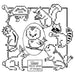 Cross-stitch woodland critters patterns from Aunt Martha’s® for countryside quilts