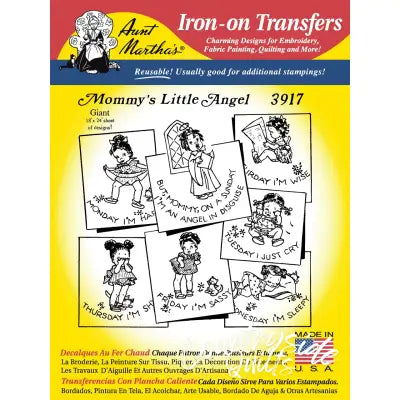 Aunt Martha’s® 3917 Mommy’s Little Angel Days