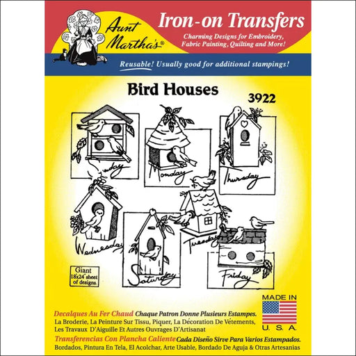 Aunt Martha’s® 3922 Birdhouses Days of the Week Tea