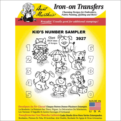 Aunt Martha’s® #3927 Kid’s Number Sampler Holiday Religious