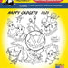 Aunt Martha’s® 3929 Happy Gadgets Days of the Week Tea