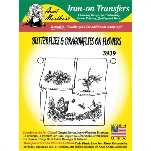 Aunt Martha’s® #3939 Butterflies & Dragonflies