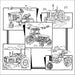 Aunt Martha’s® countryside quilts tractor collage for compare select quilting projects