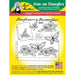 Aunt Marthas® Sunflowers & Butterflies iron-on transfers for countryside quilts