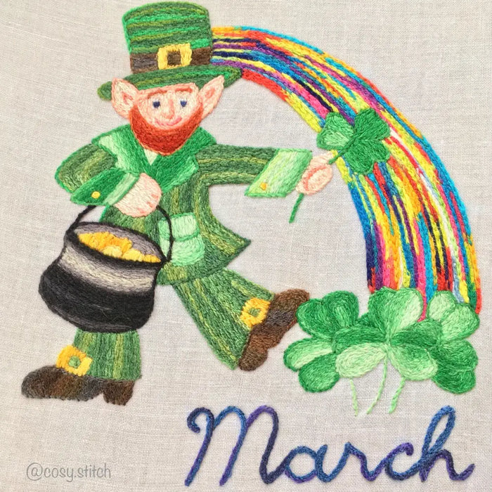 Aunt Martha’s® #3995 Monthly Madness Cross-Stitch & Quilts