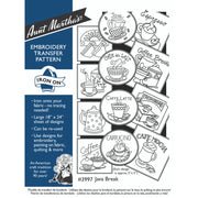 Aunt Martha’s® #3997 Java Break Tea Towels/Kitchen Decor