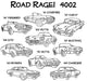 Aunt Martha’s® #4002 Road Rage Cross-Stitch & Quilts