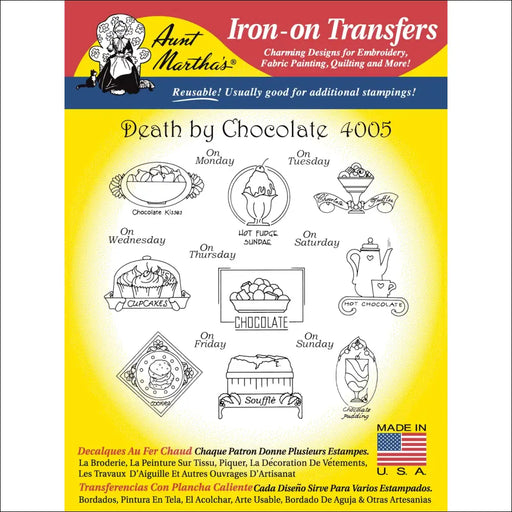 Aunt Martha’s® 4005 Death By Chocolate Days of the Week