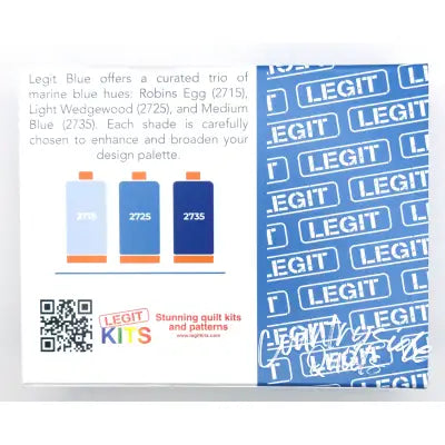 Aurifil Thread Collection - Blue