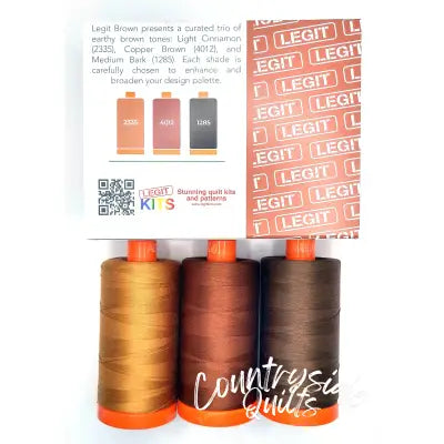 Aurifil Thread Collection - Brown